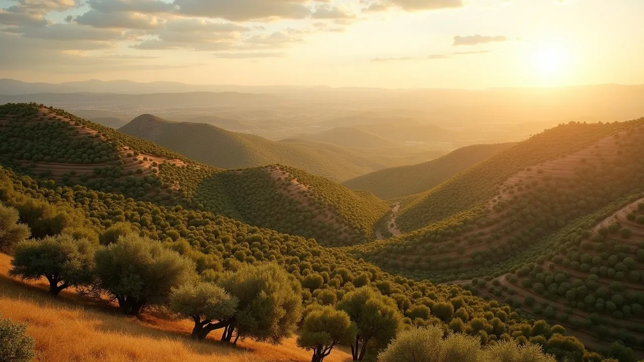 Paisaje de Jaén, certificado energético en la provincia