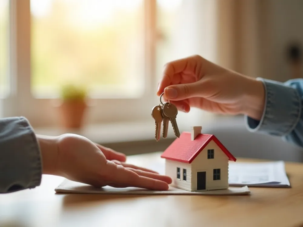 Entrega de llaves de una vivienda tras obtener el certificado energético